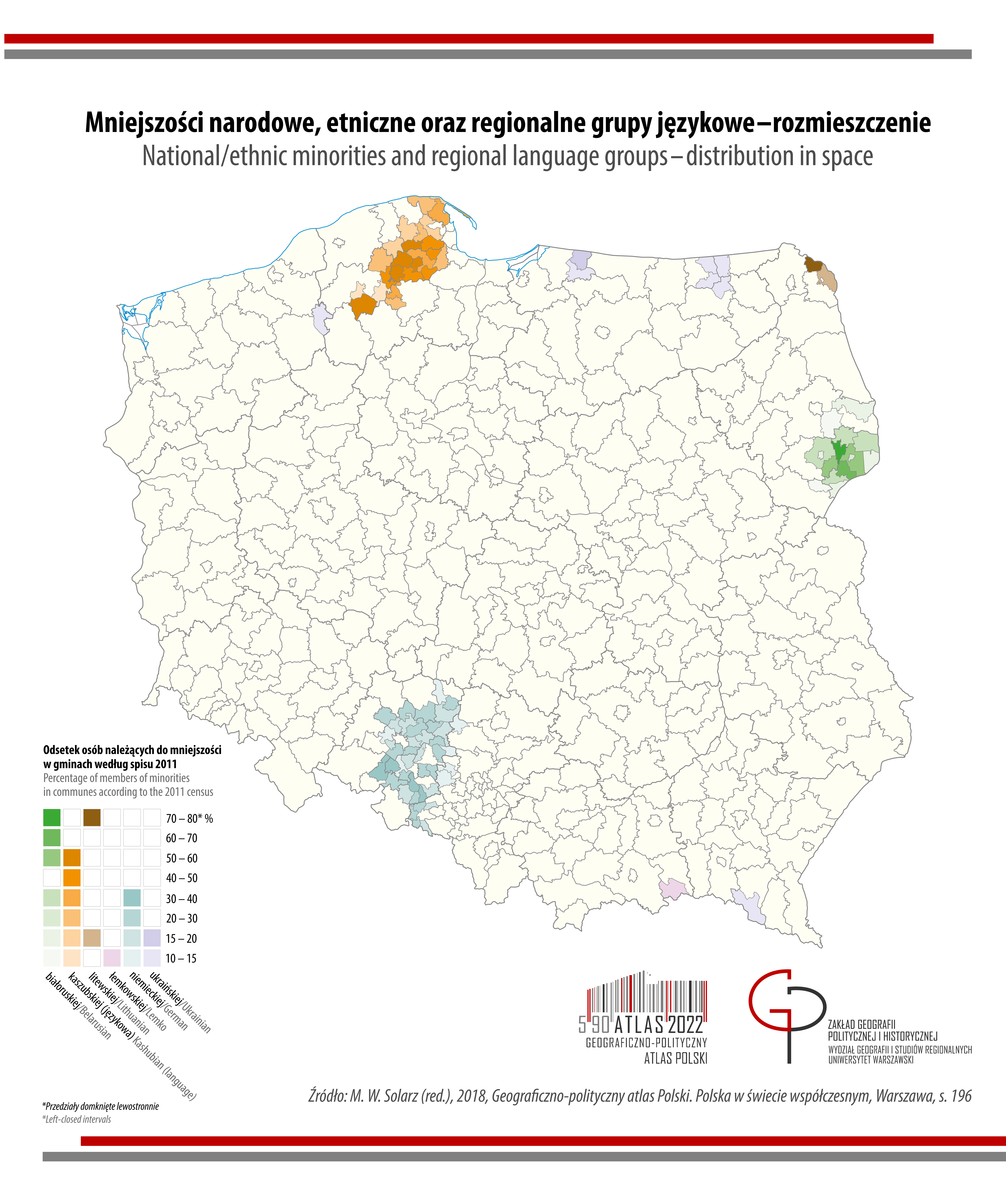 mniejszości w Polsce